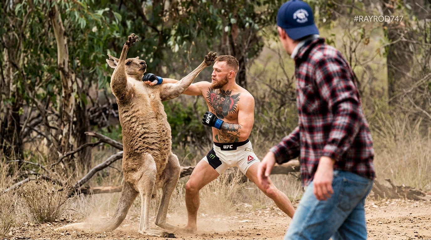 Conor McGregor Fights Kangaroo